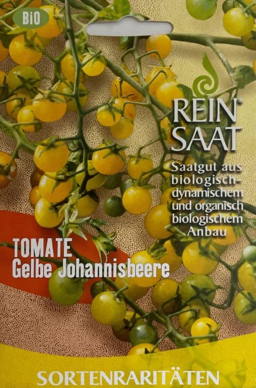 Tomate "Gelbe Johannisbeere"